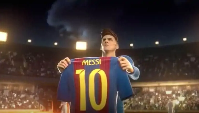 British Voiceover Videos - Youtube Video of the year. Lionel Messi and Barcelona FC commercial.