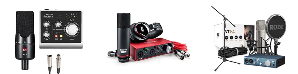 Voiceover Recording Equipment Bundles